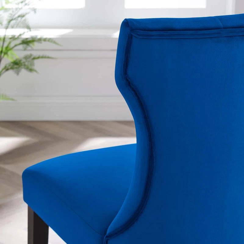 Modway Silhouette Performance Velvet Dining Chairs