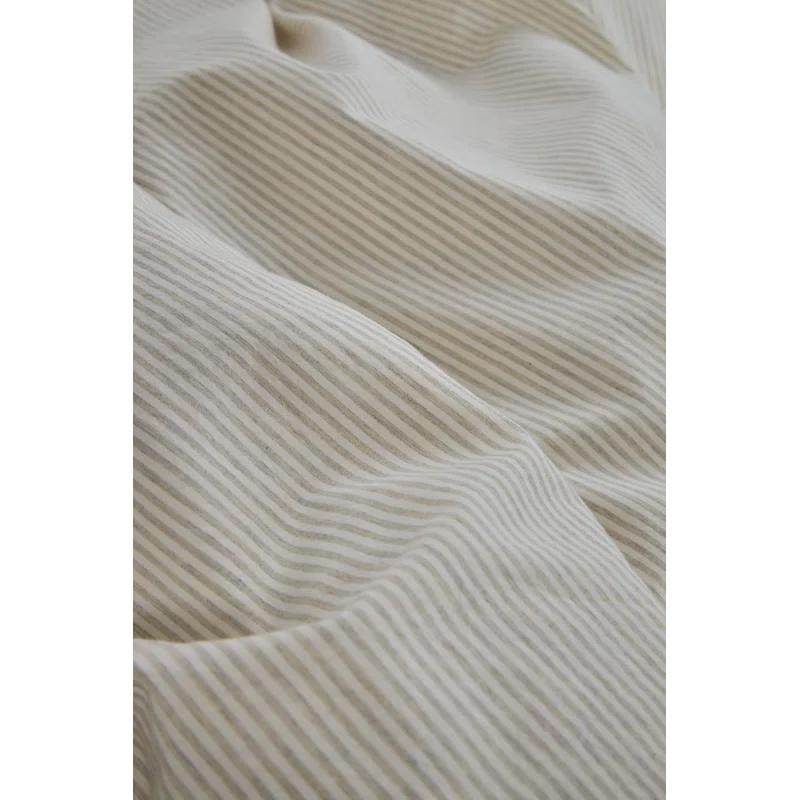Pom Pom At Home Luke Percale Striped Duvet Cover