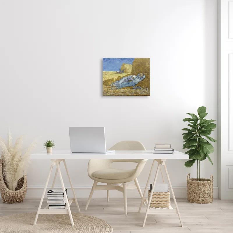 Stupell Industries The Siesta Vincent van Gogh Classic Painting by Vincent Van Gogh - Painting on Canvas | Wayfair