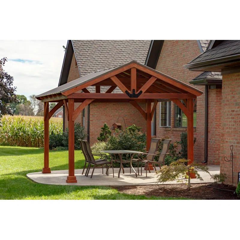 Westmont 12 Ft. W x 12 Ft. Wood Pavilion