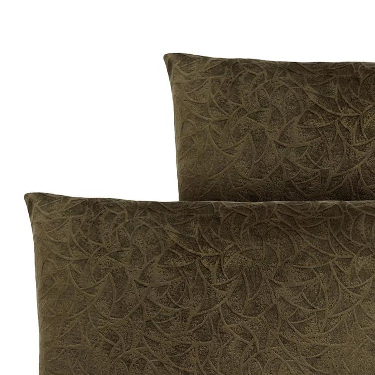 Monarch Specialties Inc. Pillows, Set Of 2, 18 X 18 Square, Insert Included, Accent, Sofa, Couch, Bedroom, Polyester (Set of 2)