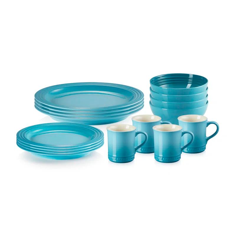 Le Creuset Le Creuset Stoneware 16PC Dinnerware Set