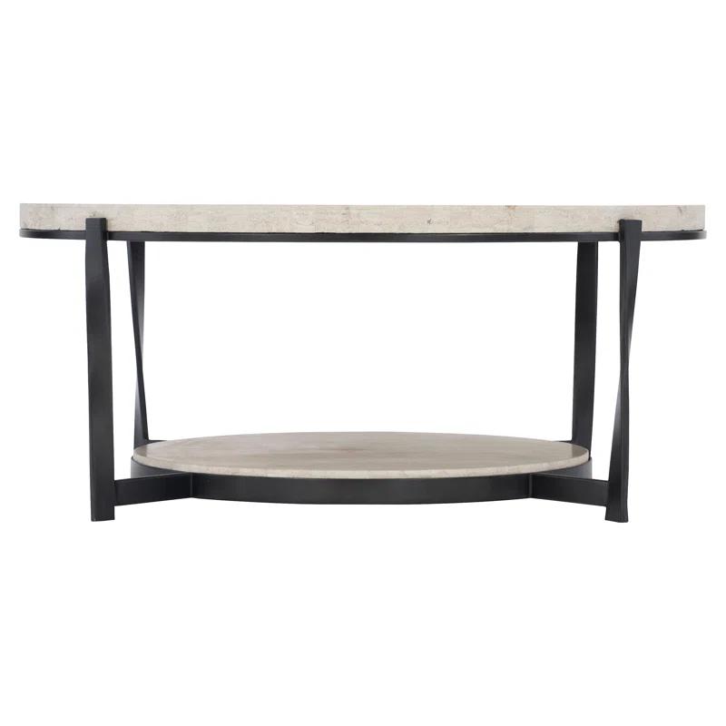 Bernhardt Berkshire Stone Top Coffee Table