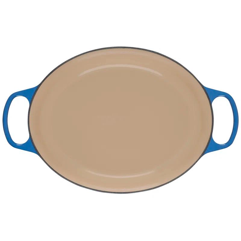 Le Creuset Enameled Cast Iron Oval Dutch Oven with Lid