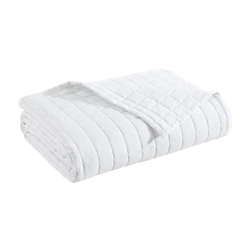 Jennifer Adams Home Lux California Square Geometric Quilted Blanket