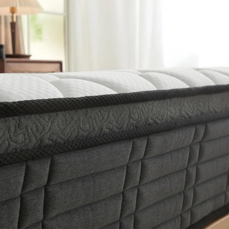 Alwyn Home Medium Hybrid Mattress In a Box