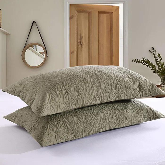 MarCielo P-solid Shams Pillow Sham (Set of 2)