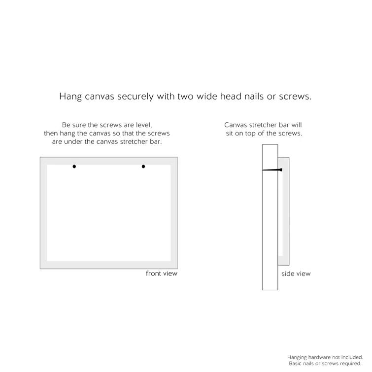 Stupell Industries Tropical Parrot Bird Feathers Blue Gold Jungle Animal by Daphne Polselli - Graphic Art Print | Wayfair