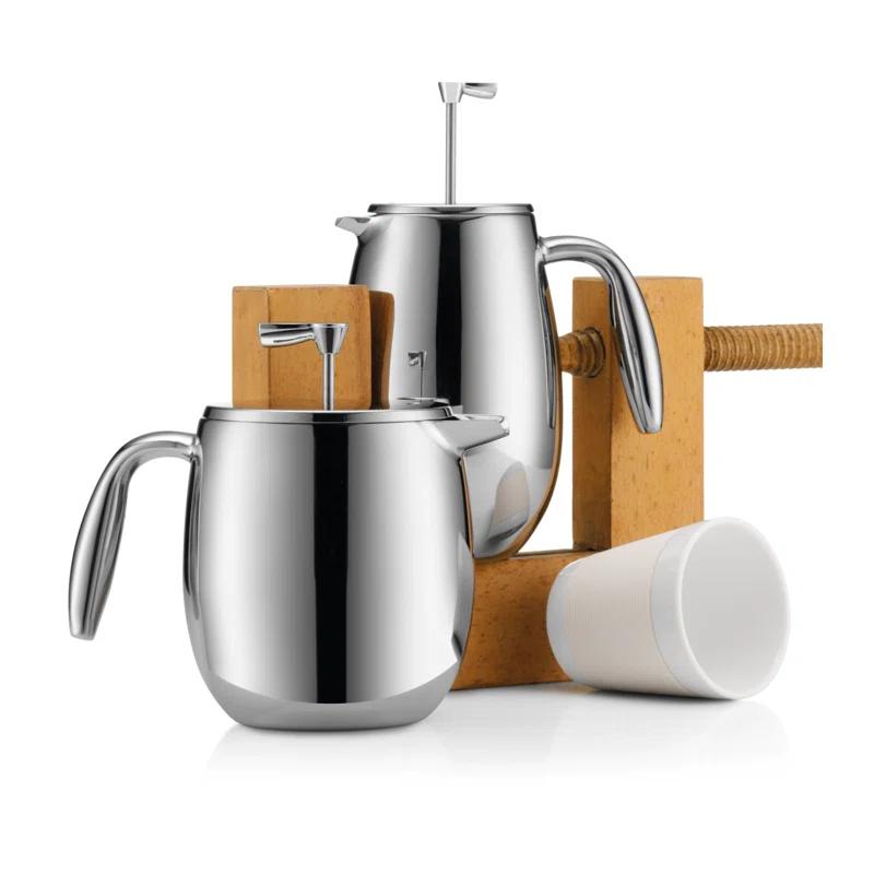 Bodum 1308-16 Bodum Columbia Double Wall Stainless Steel French Press Coffee Maker