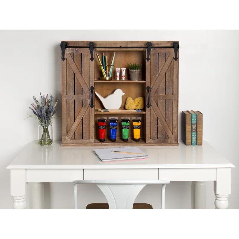 Enora Solid Wood Accent Cabinet