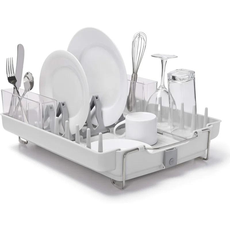 OXO OXO Stainless Steel Countertop Dish Rack