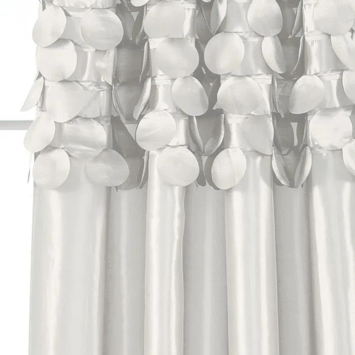 Lush Decor Avery Polyester Semi Sheer Curtain Pair (Set of 2)