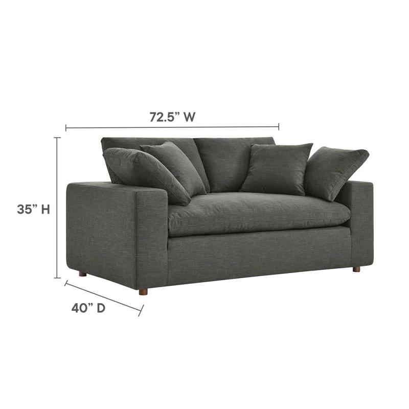 Modway Modway Commix Down Filled Overstuffed Loveseat