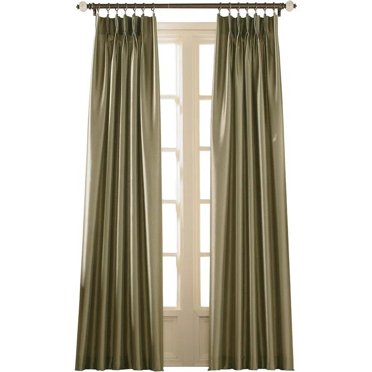 Charlton Home® Curtainworks Mansour Solid Room Darkening Single Curtain Panel
