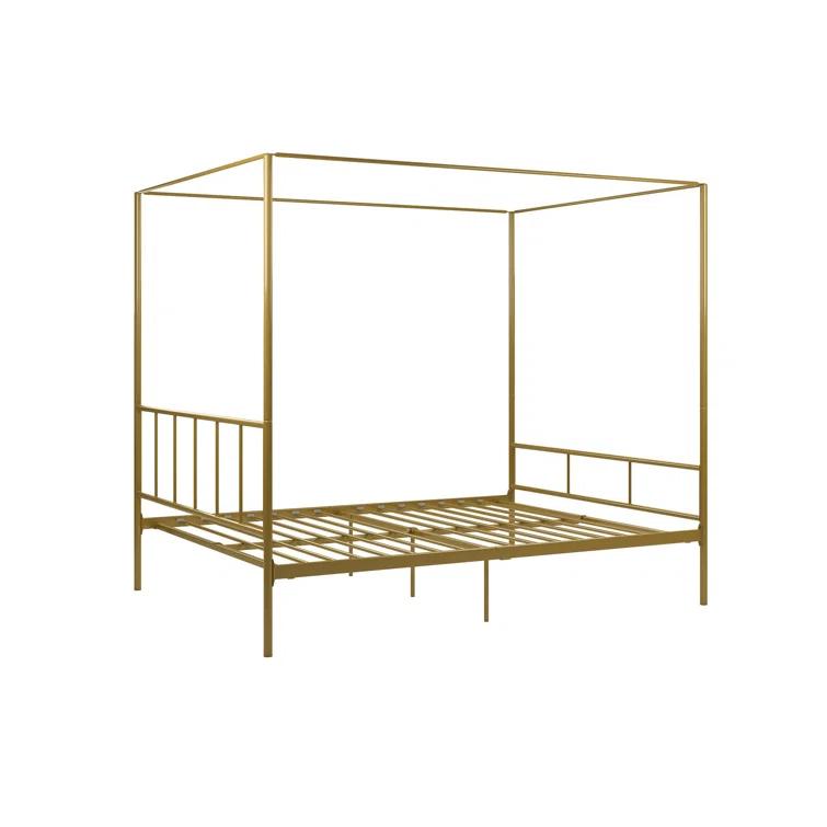 Novogratz Marion Metal Canopy Bed