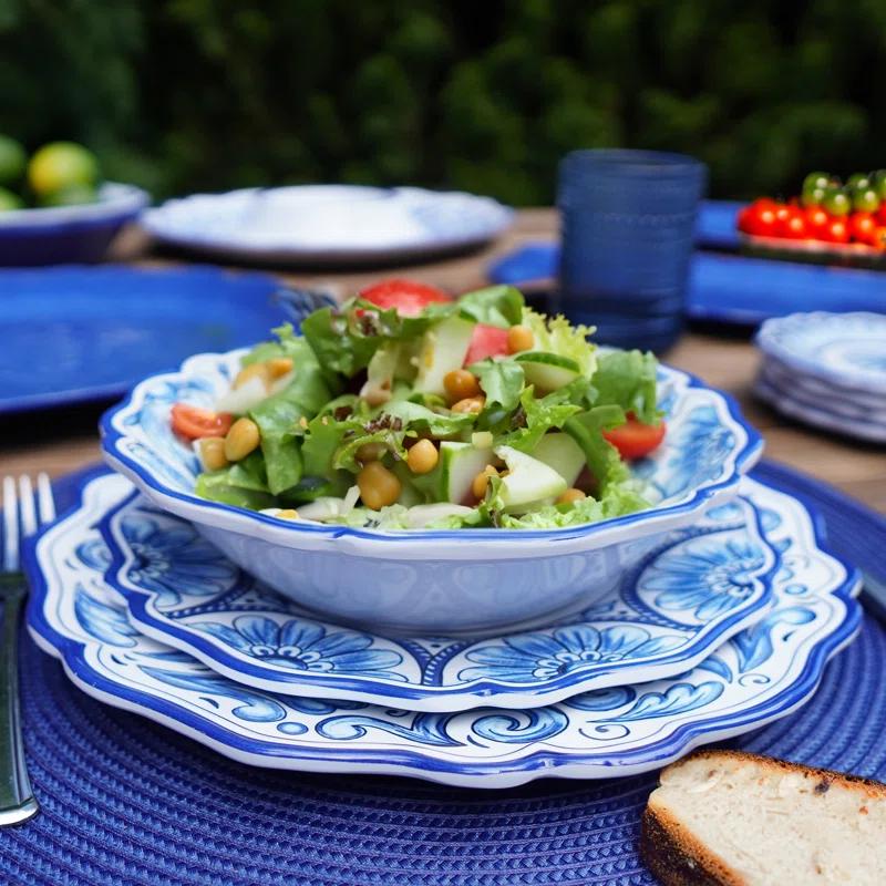 Veranda Melamine 12 pc Dinnerware Set