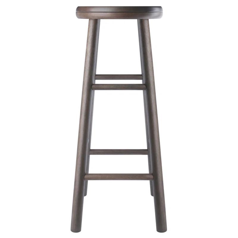 Winsome Swivel Solid Wood Counter Stool (Set of 2)