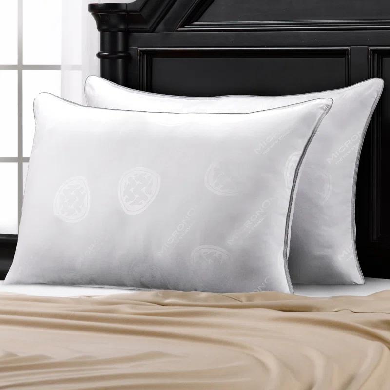 MicronOne Gel Fiber Plush Pillow (Set of 2)