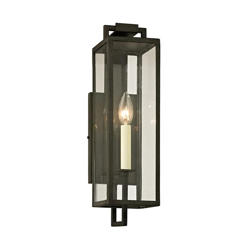 Judy Outdoor Sconce - Black / 16.5"H