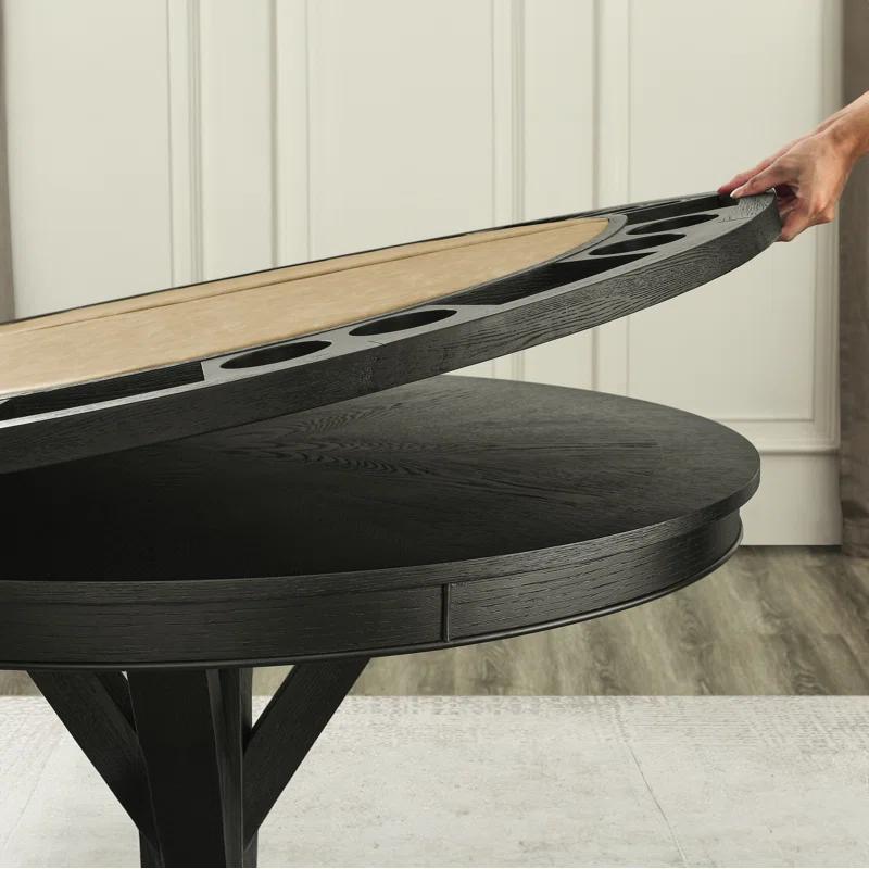 Steve Silver Furniture Steve Silver Furniture 50'' 8 - Player Foldable Poker Table
