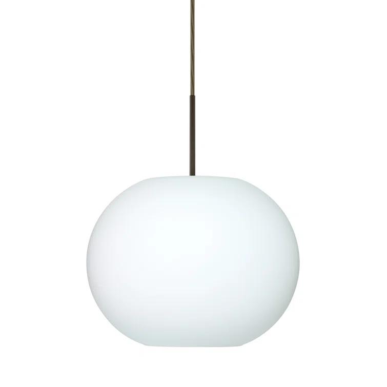 Besa Lighting Luna 1 - Light Single Pendant