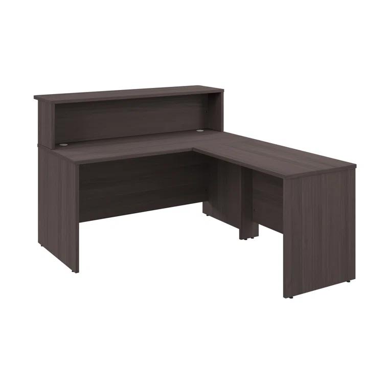Bush Business Furniture Arrive 60W x 72D L-Shaped Reception Desk