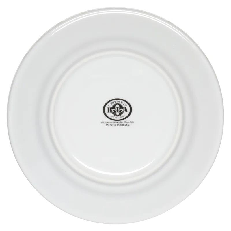 BIA Cordon Bleu 8-Inch Bistro Porcelain Salad Plate (Set of 4)