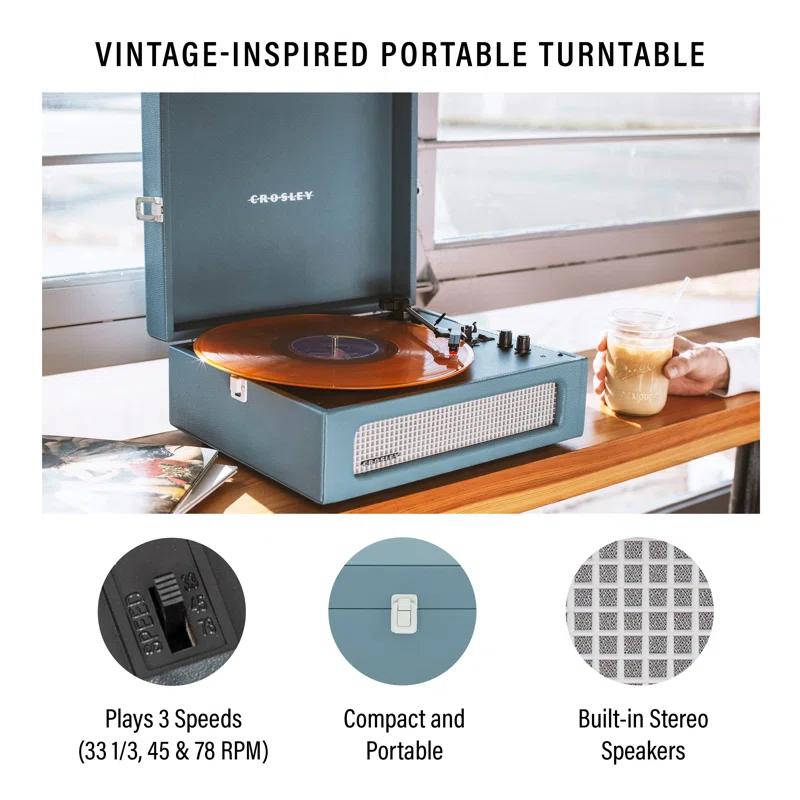 Crosley Voyager Bluetooth Record Player
