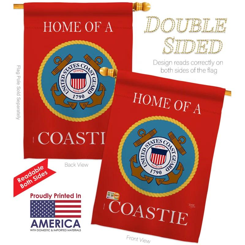 Breeze Decor Double Sided Polyester House Flag