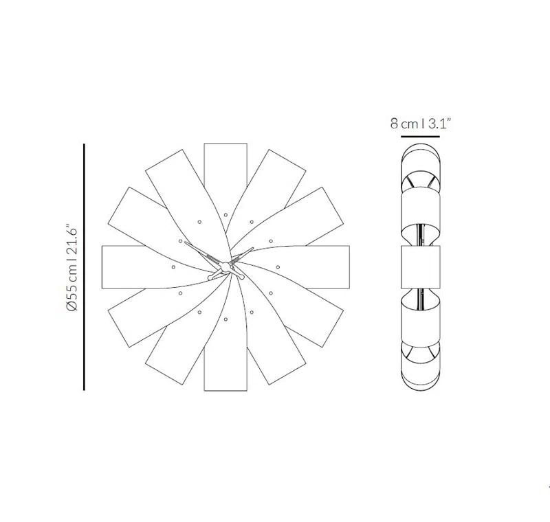 Solid Wood Wall Clock