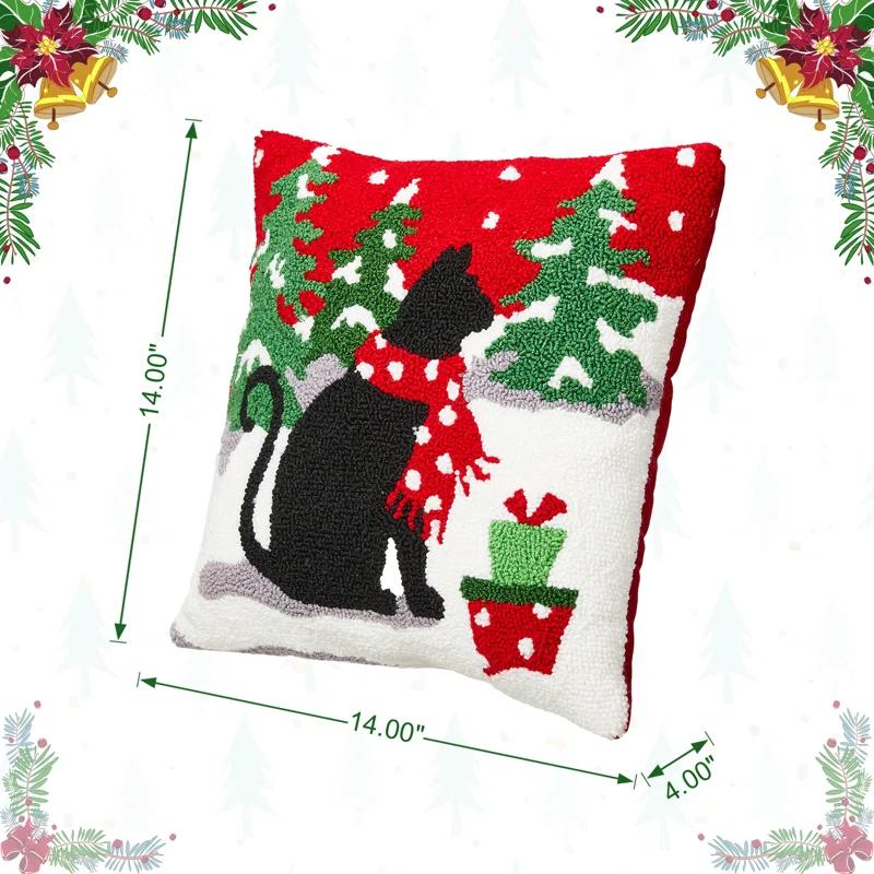 Glitzhome Throw Pillow