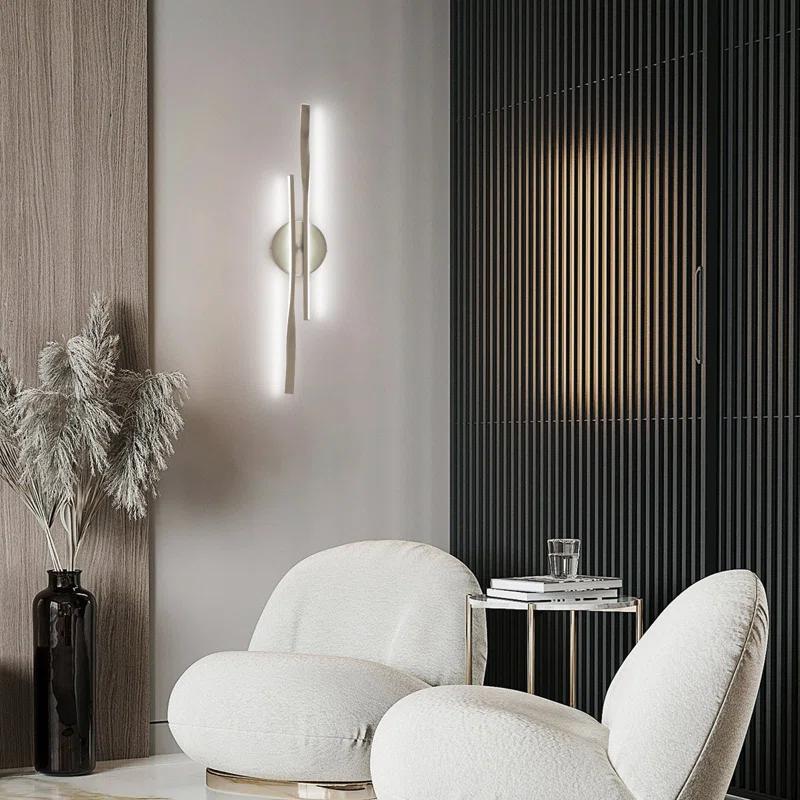 Orren Ellis Shoji 2 - Light Dimmable LED Vanity Light
