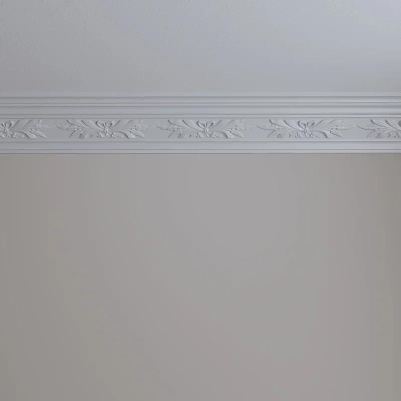 4 5/8"H x 4 3/4"P x 6 5/8"F x 94 1/2"L, (11 3/4" Repeat), Harvest Crown Moulding