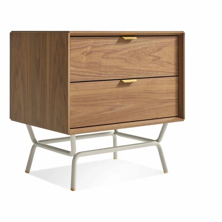 Blu Dot Dang 25'' W Metal Nightstand