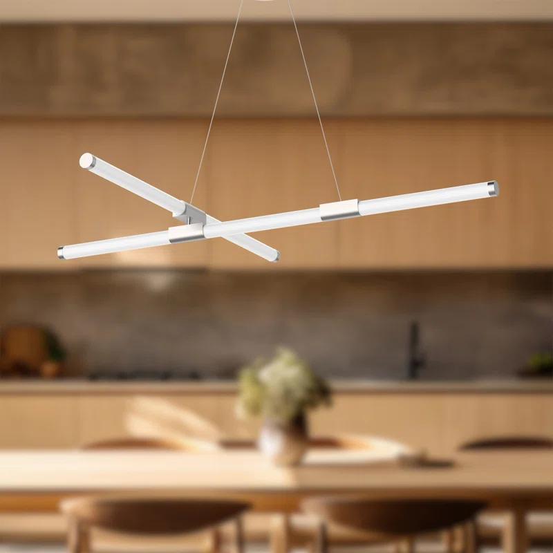 Kuzco Lighting Akari 2 - Light Dimmable LED Modern Linear Chandelier