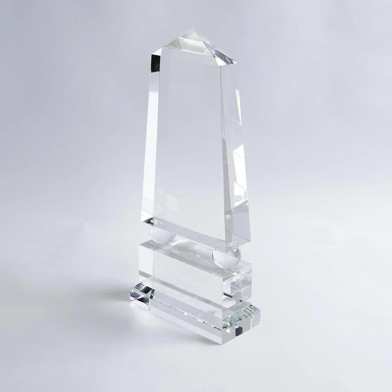 Global Views Crystal Obelisk-Wide