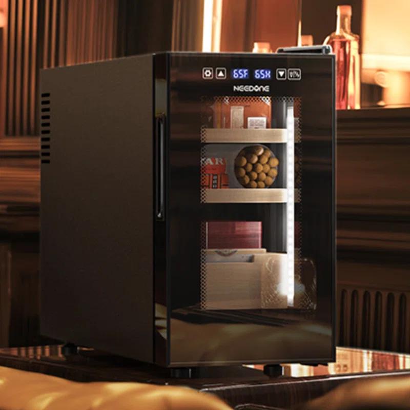 Needone Upgraded 23L Electric Cigar Humidor, Constant Temperature & Humidity Semiconductor Cigar Cabinet (150 Cigar Capacity)