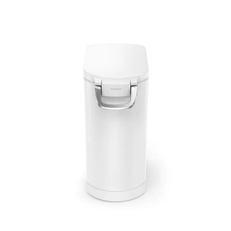 simplehuman Pet Food Storage Container Stainless Steel for Dog Food, Cat Food, and Bird Feed