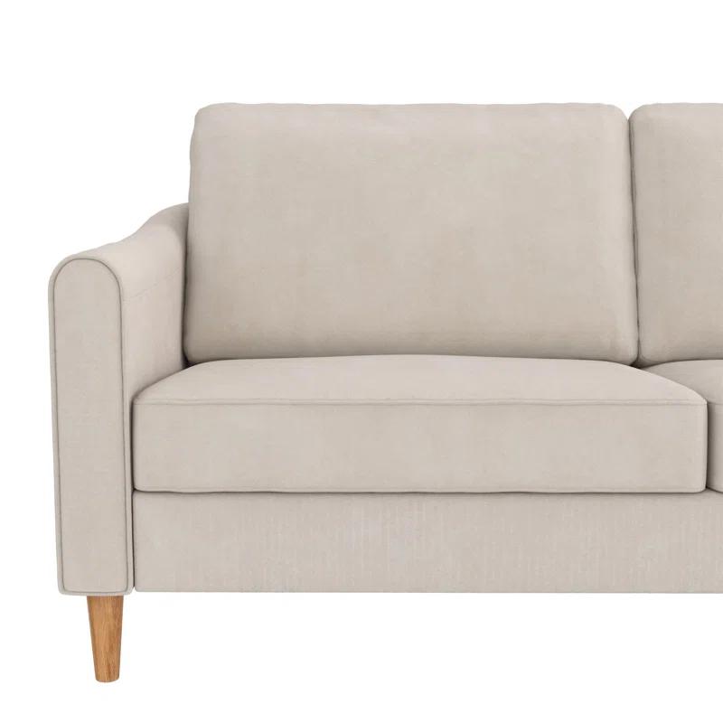 Mr. Kate Moon 73.5" Upholstered Sofa with Curved Back