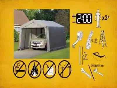 ShelterLogic Canopy Replacement Top - SuperMax 12 x 30 ft.