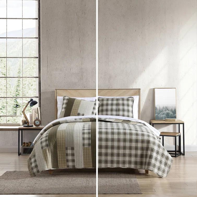 Eddie Bauer Eddie Bauer Fairview Cotton Reversible Quilt Set