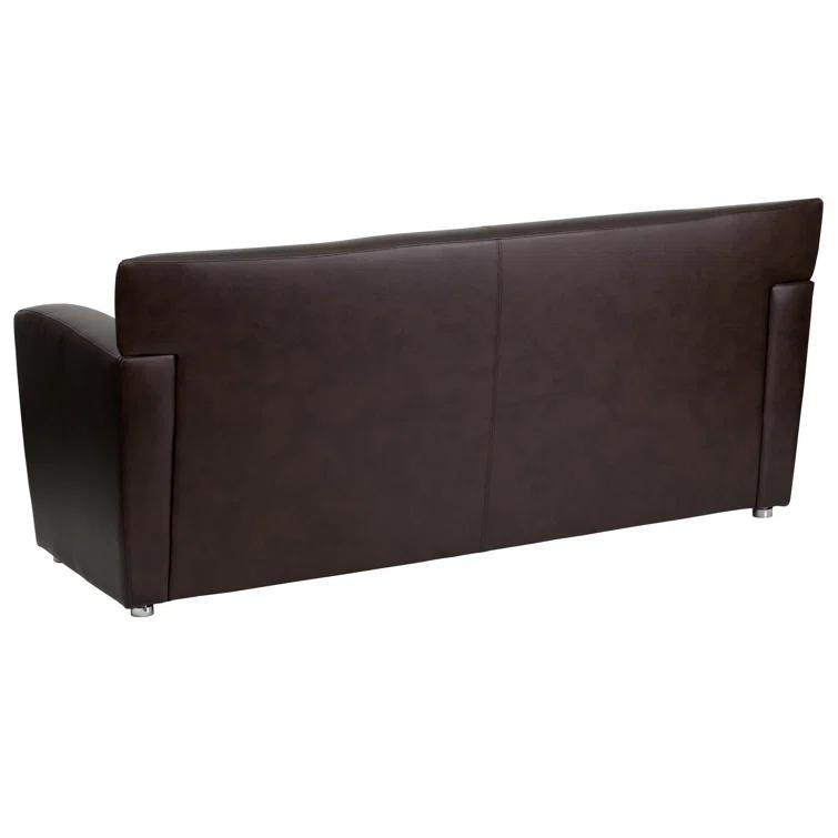Flash Furniture HERCULES Majesty Series LeatherSoft Sofa with Extended Panel Arms