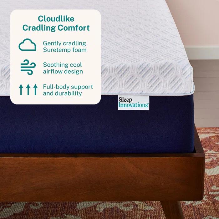 Sleep Innovations Sleep Innovations Shiloh Memory Foam Mattress