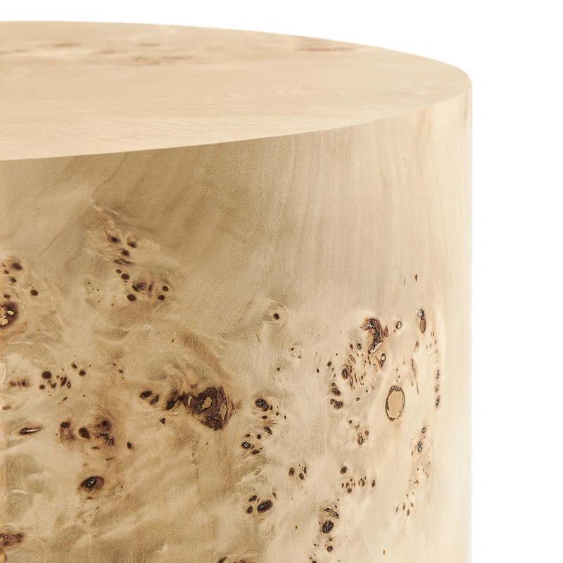 Modway Modway Cosmos 16" Round Burl Wood Side Table