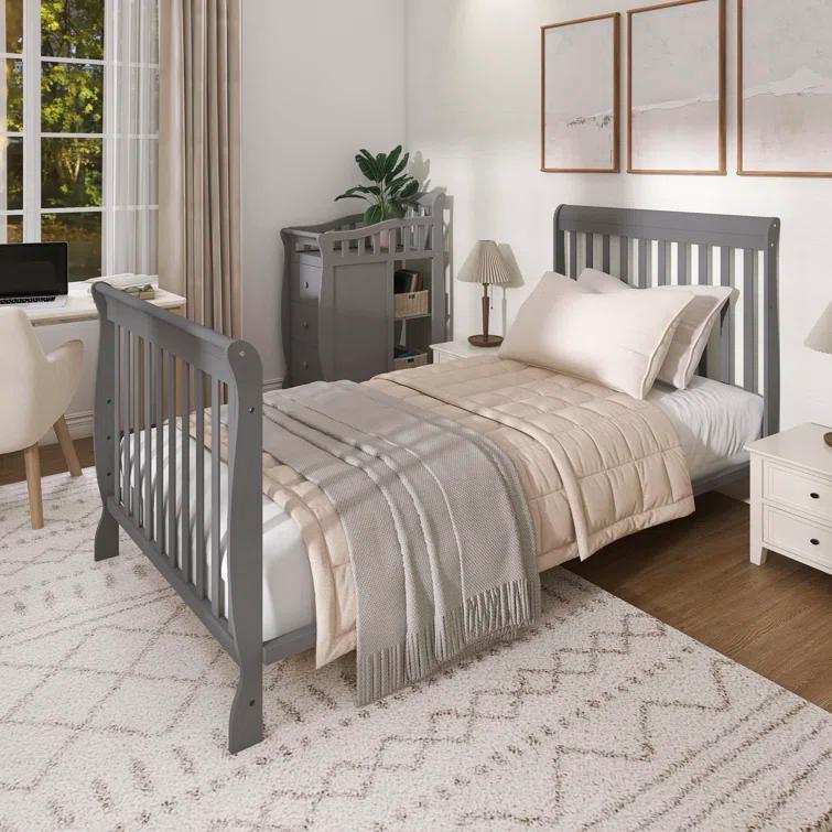 Dream On Me Jayden 4-in-1 Mini Convertible Crib and Changer