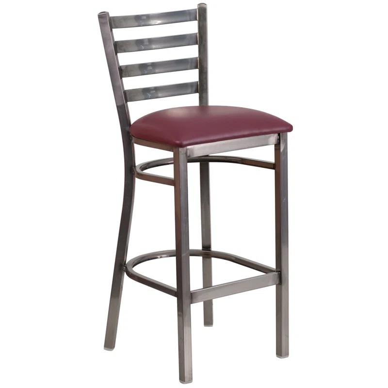 Flash Furniture Brixton Hercules Series Ladder Back Metal Restaurant Barstools