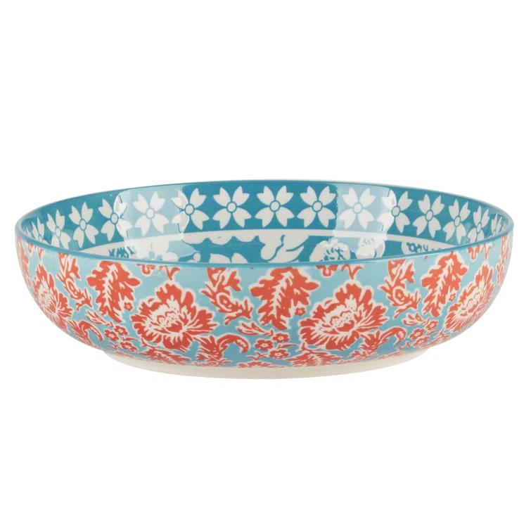 Certified International Panache Set of 6 Soup Pasta Bowl 6 asst 9.25in Diam x 2.25in 40oz (Set of 6)