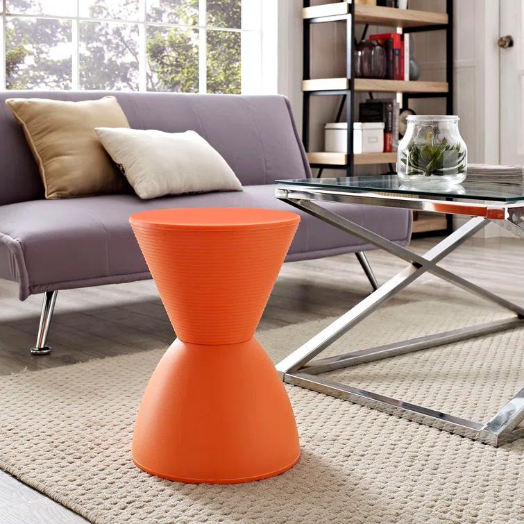 Modway Modway Haste Contemporary Modern Hourglass Accent Stool