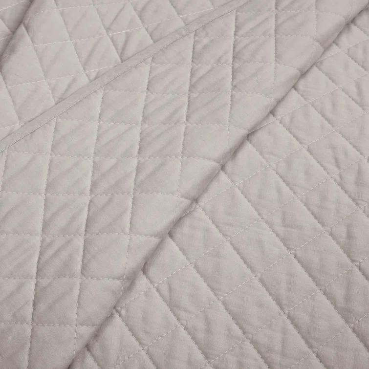 Lush Decor Ava Diamond Standard Cotton Modern & Contemporary Quilt Set