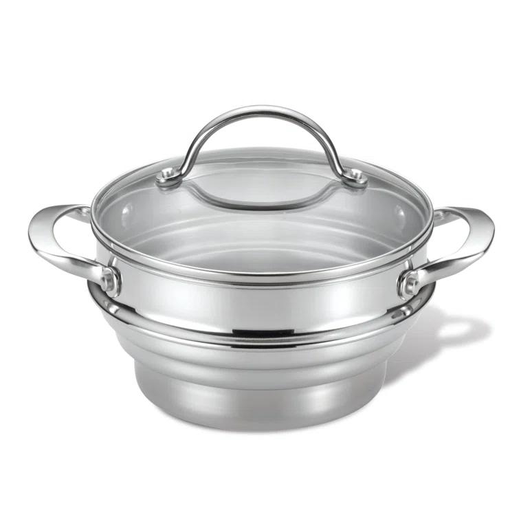 Anolon Anolon Classic Stainless Steel Universal Steamer Insert with Lid
